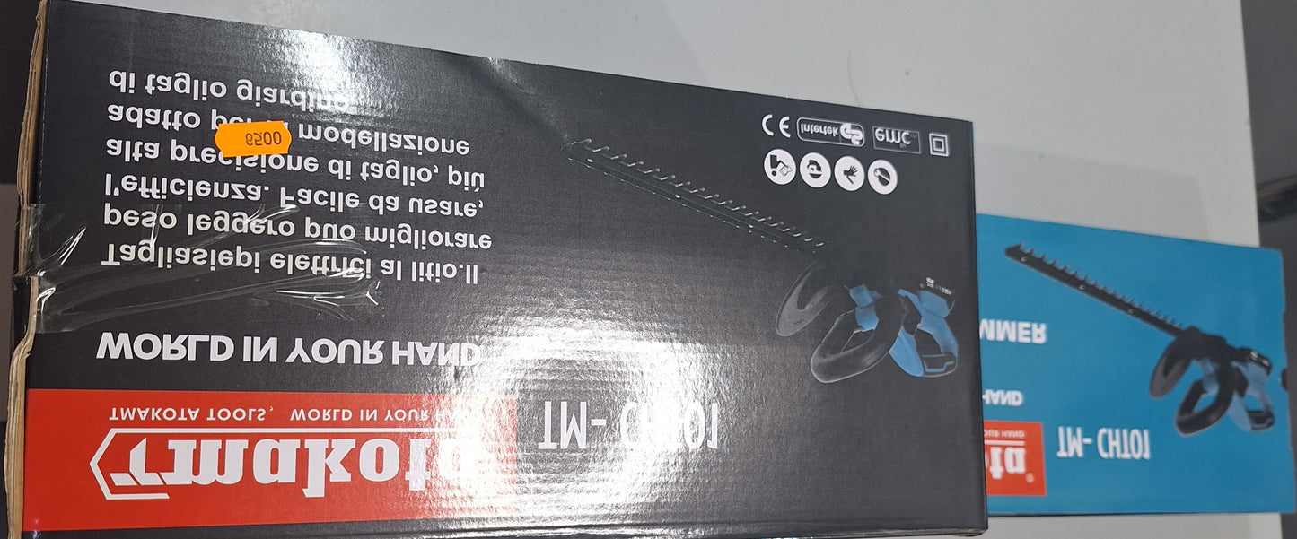 Tagliasiepi Makota a batteria litio 48VF 2 Ah lama 42 cm senza filo tagliaerba