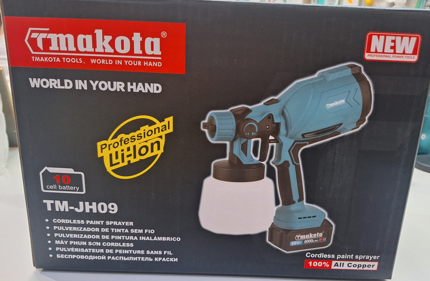 Verniciatrice a batteria Makota