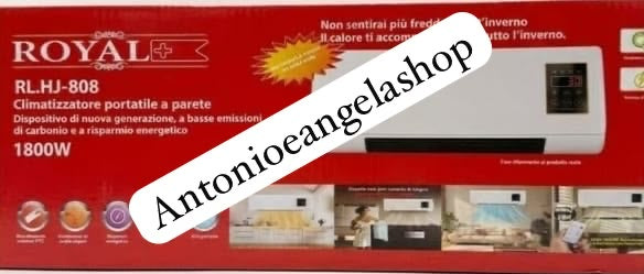 Climatizzatore portatile a parete 1800watt
