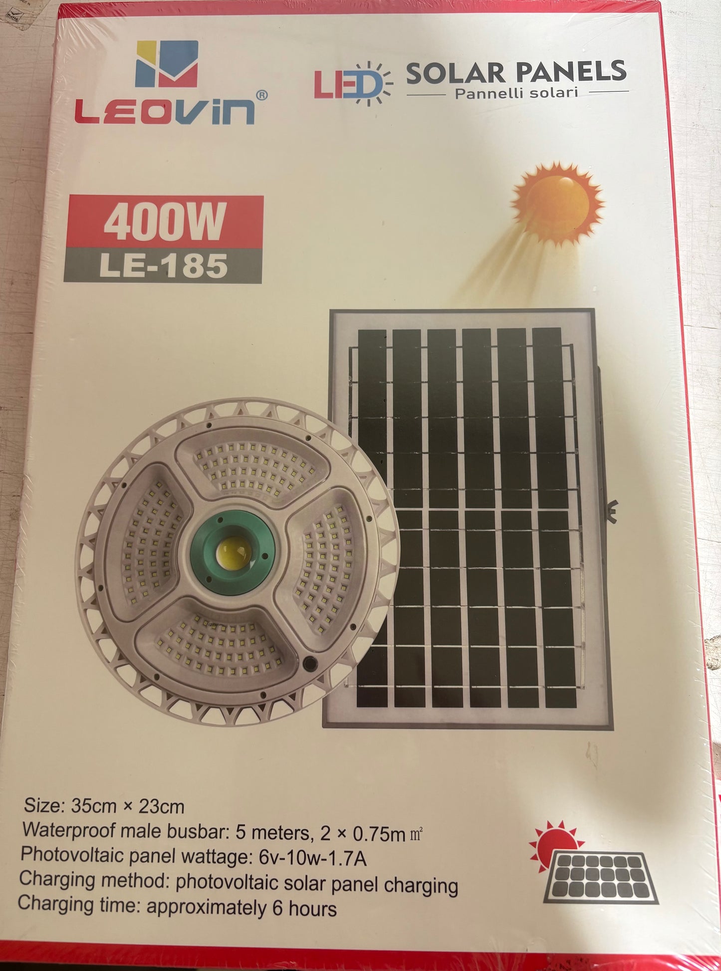 Polfoniera solare 400w