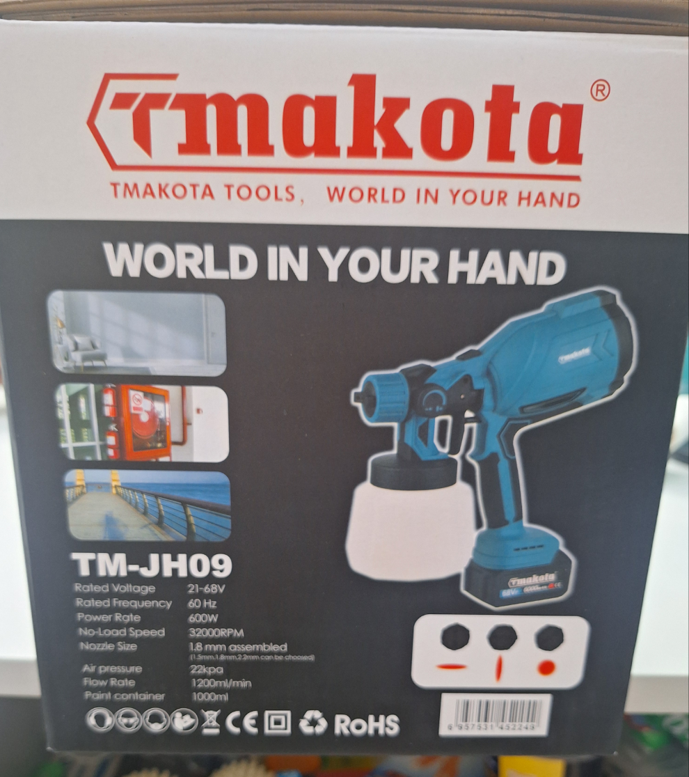 Verniciatrice a batteria Makota