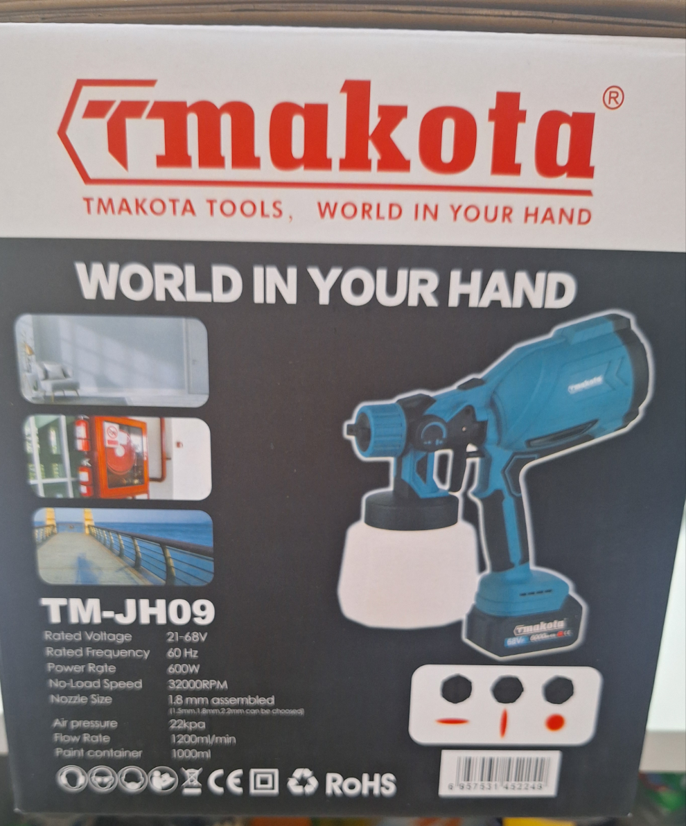 Verniciatrice a batteria Makota