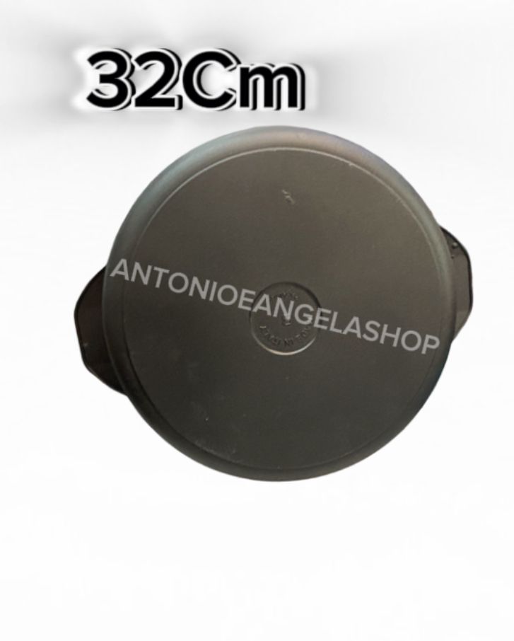 Padella Duo in Pietra Lavica con Divisore Interno