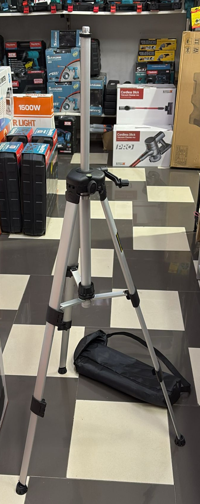 Treppiedi cavalletto per laser