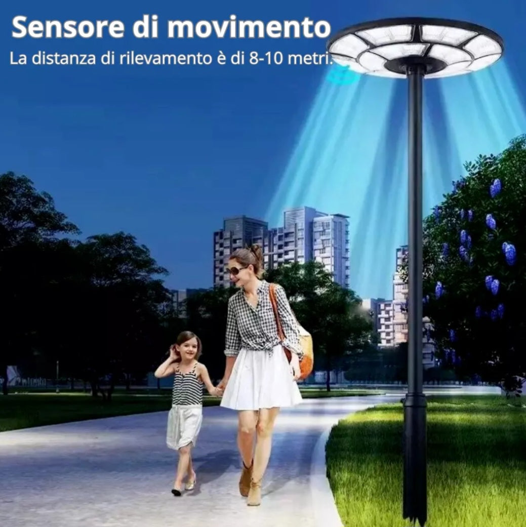 Lampione solare circolare 1200 w
