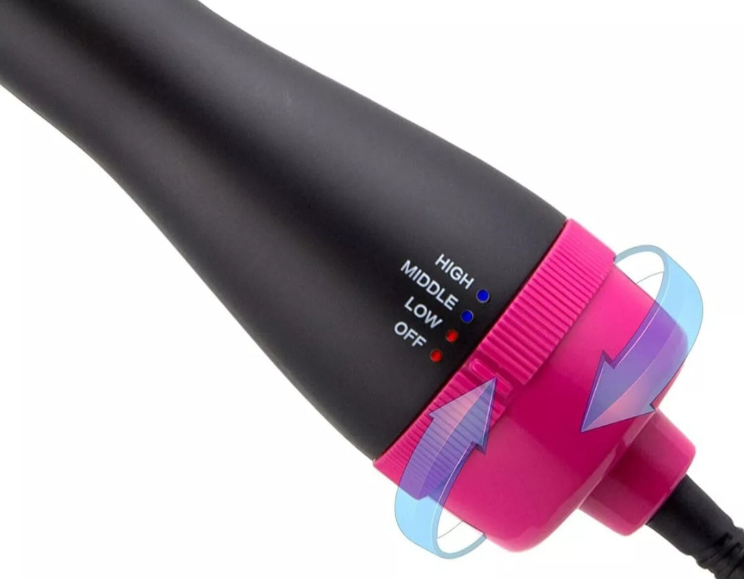 SPAZZOLA ASCIUGACAPELLI LISCIANTE PROFESSIONALE 3 IN 1 PHON CAPELLI LISCI MOSSI