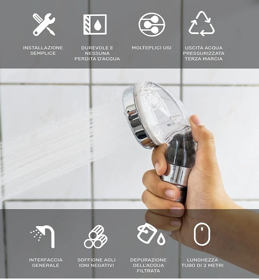 Doccetta Per Lavandino Con Prolunga Estendibile Ideale Per Bagno E Cucina