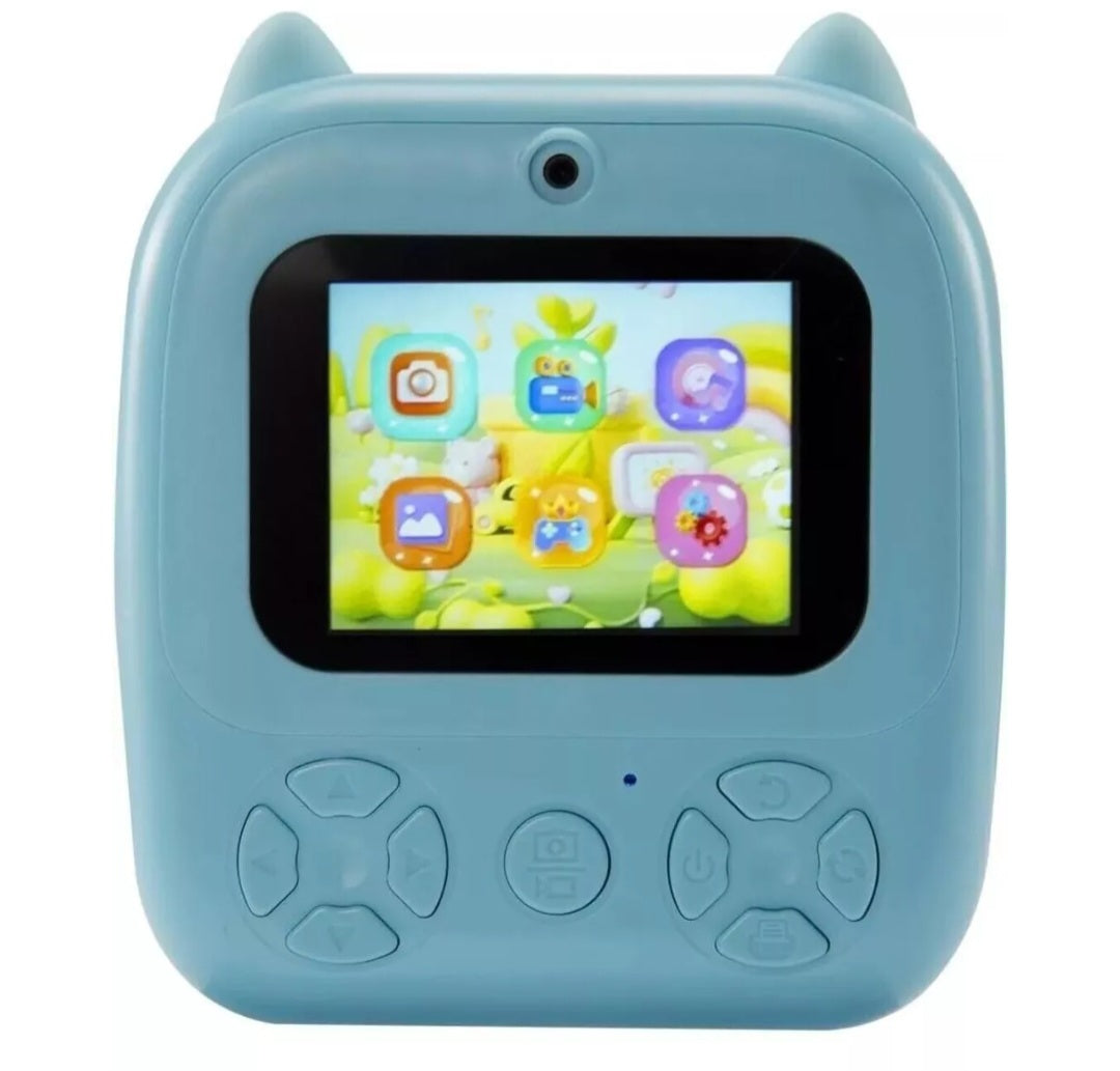 Macchina Fotografica Bambini Istantanea 2.4 Pollici/1080P Memoria Vari Colori