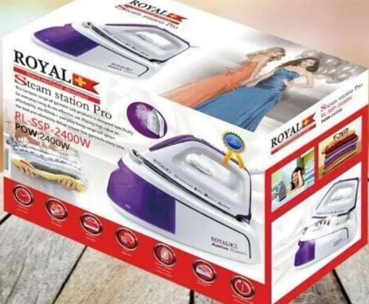 FERRO DA STIRO CALDAIA A VAPORE 1,2 LITRI 2400W STEAM STATION PRO