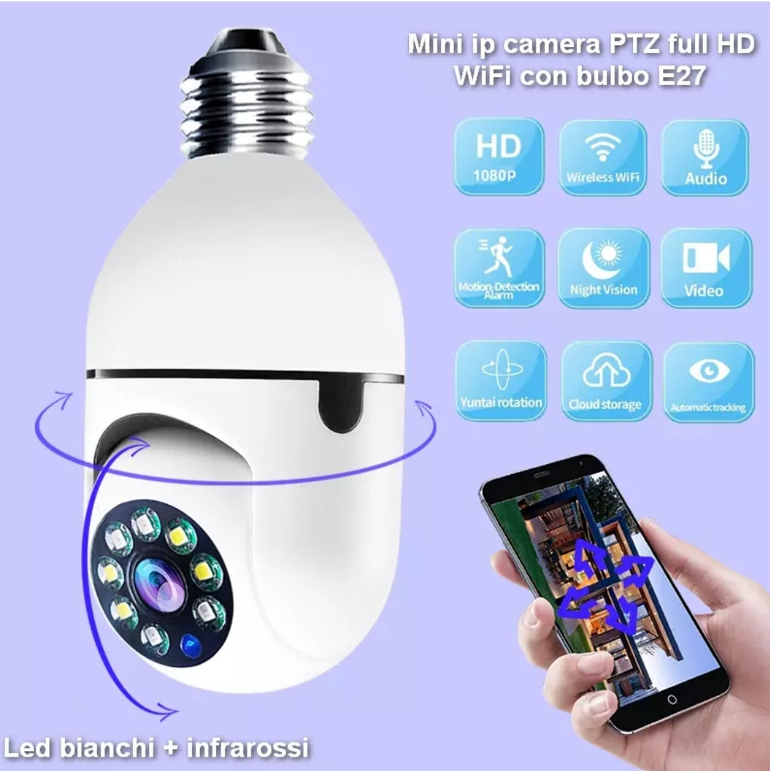 Telecamera wifi 360 gradi