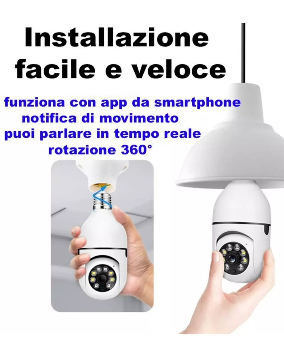 Telecamera wifi 360 gradi
