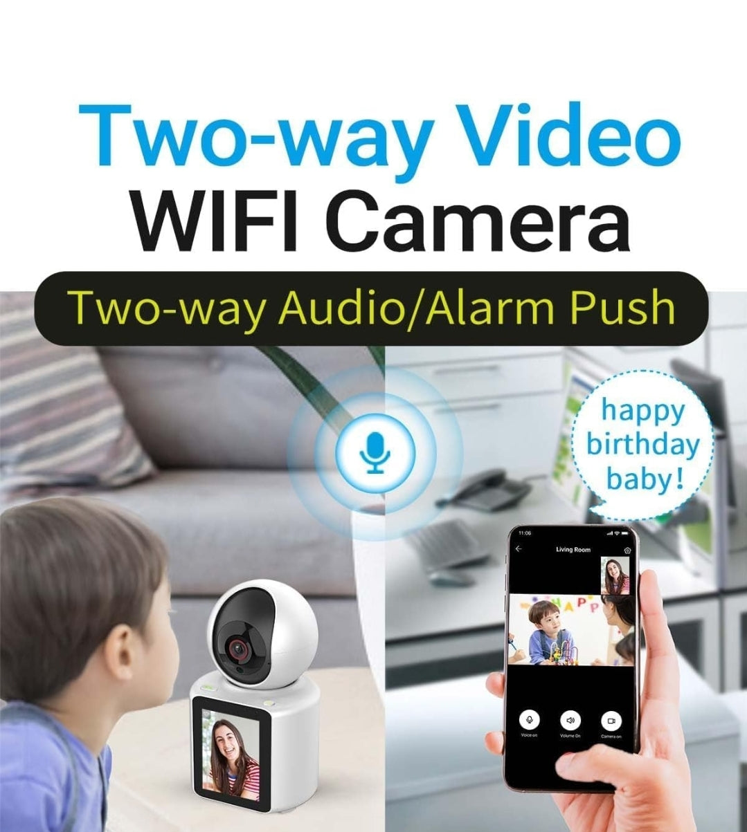 Telecamera wifi con videochiamata