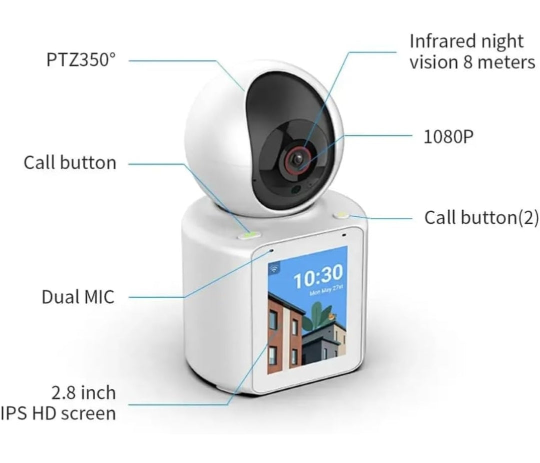Telecamera wifi con videochiamata