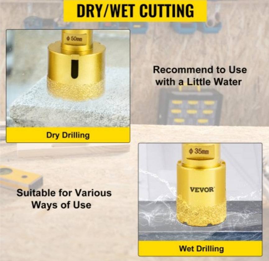 Kit tazze,frese diamantate