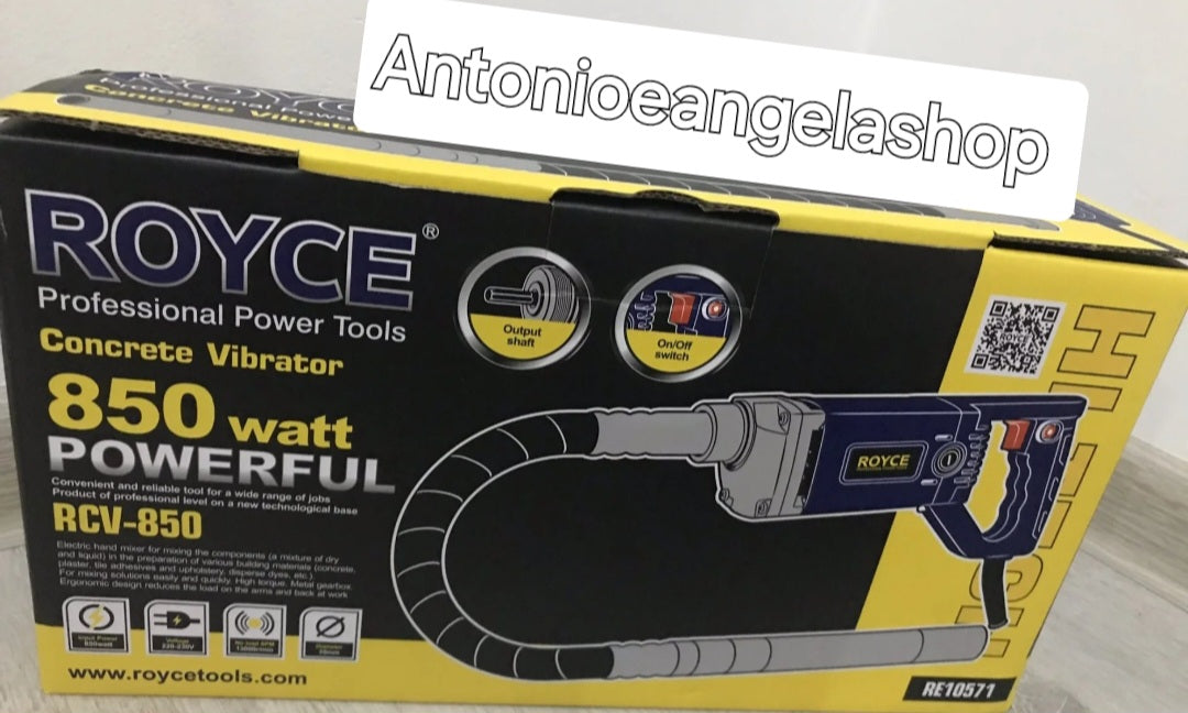 Vibratore per cemento con frusta 1 metro