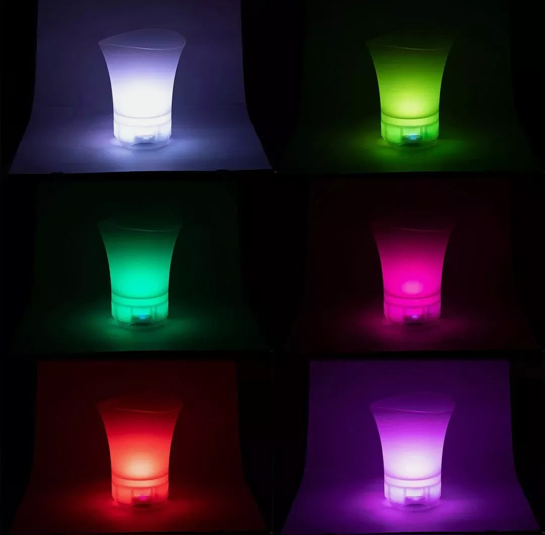 Nuovo altoparlante Bluetooth Secchiello Ghiaccio con luci LED per Eventi, Feste
