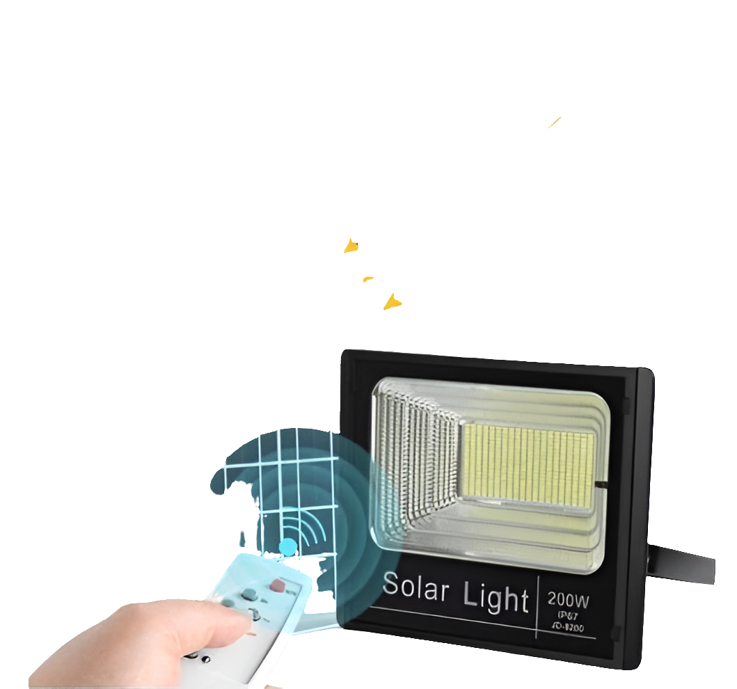 Faro solare 200w
