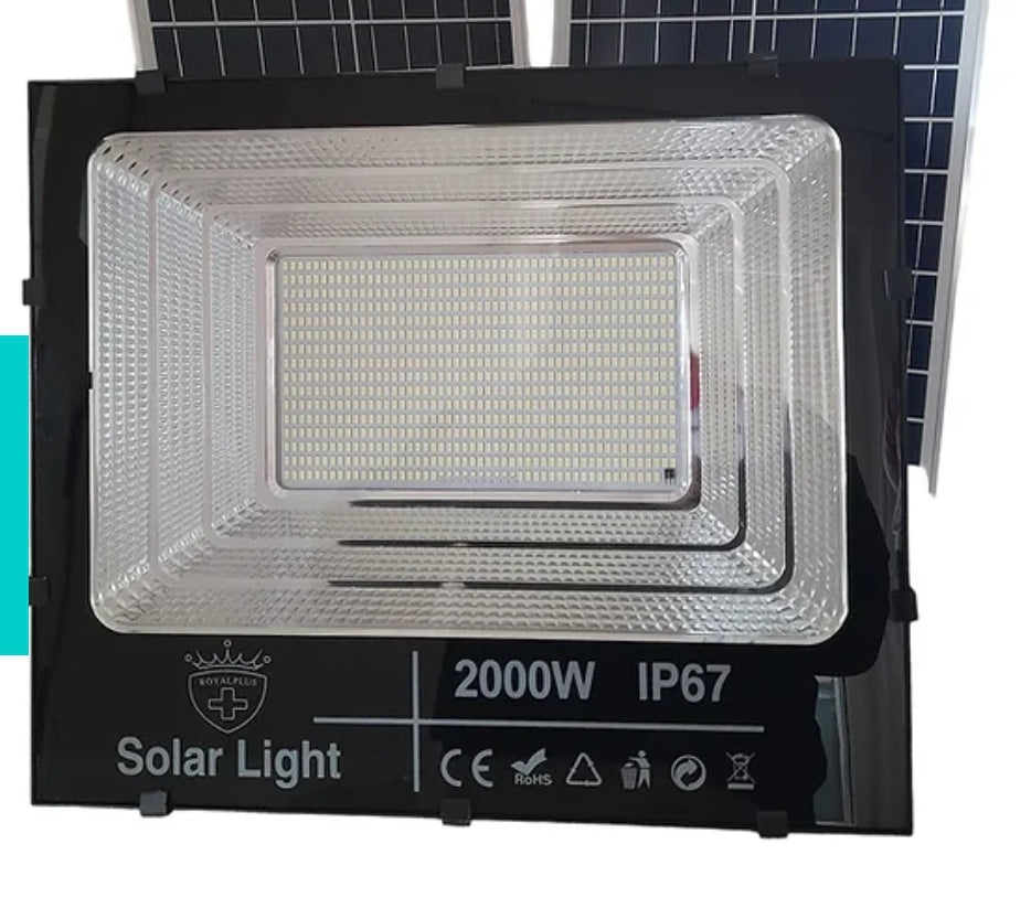 Faro solare 2000w