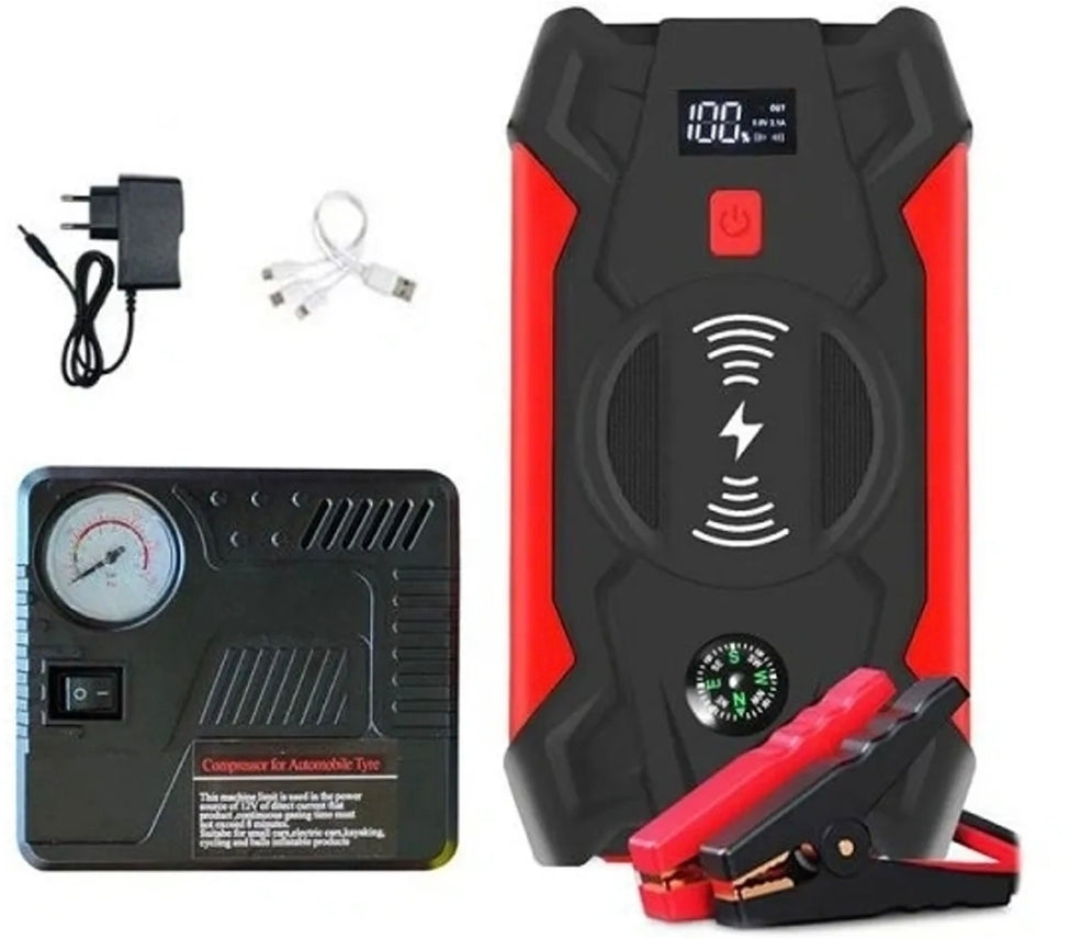 (Officina mobile) avvitatore, compressore, powerbank