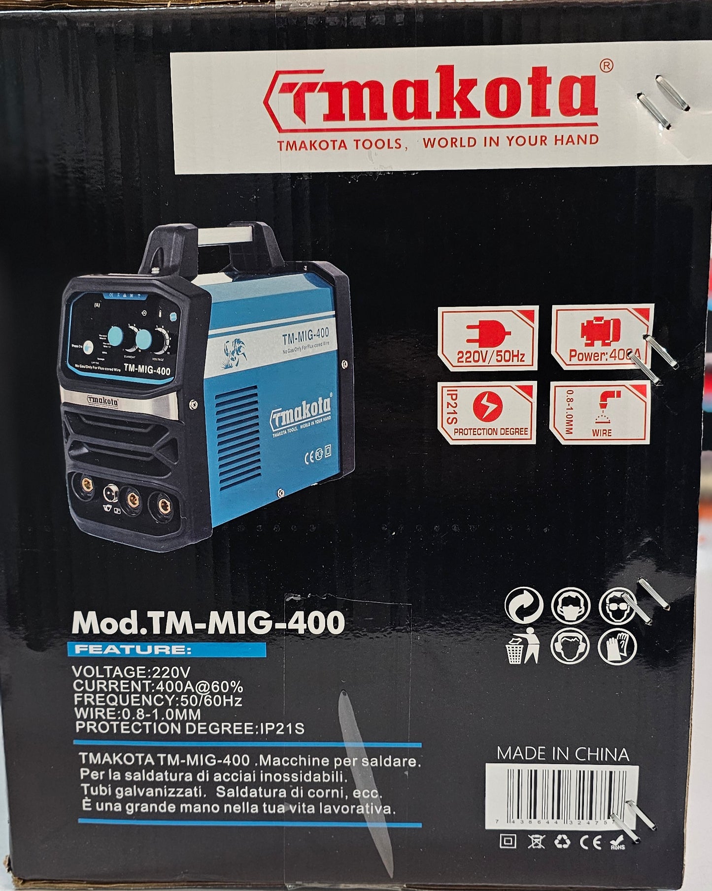 Saldatrice makota 400amp