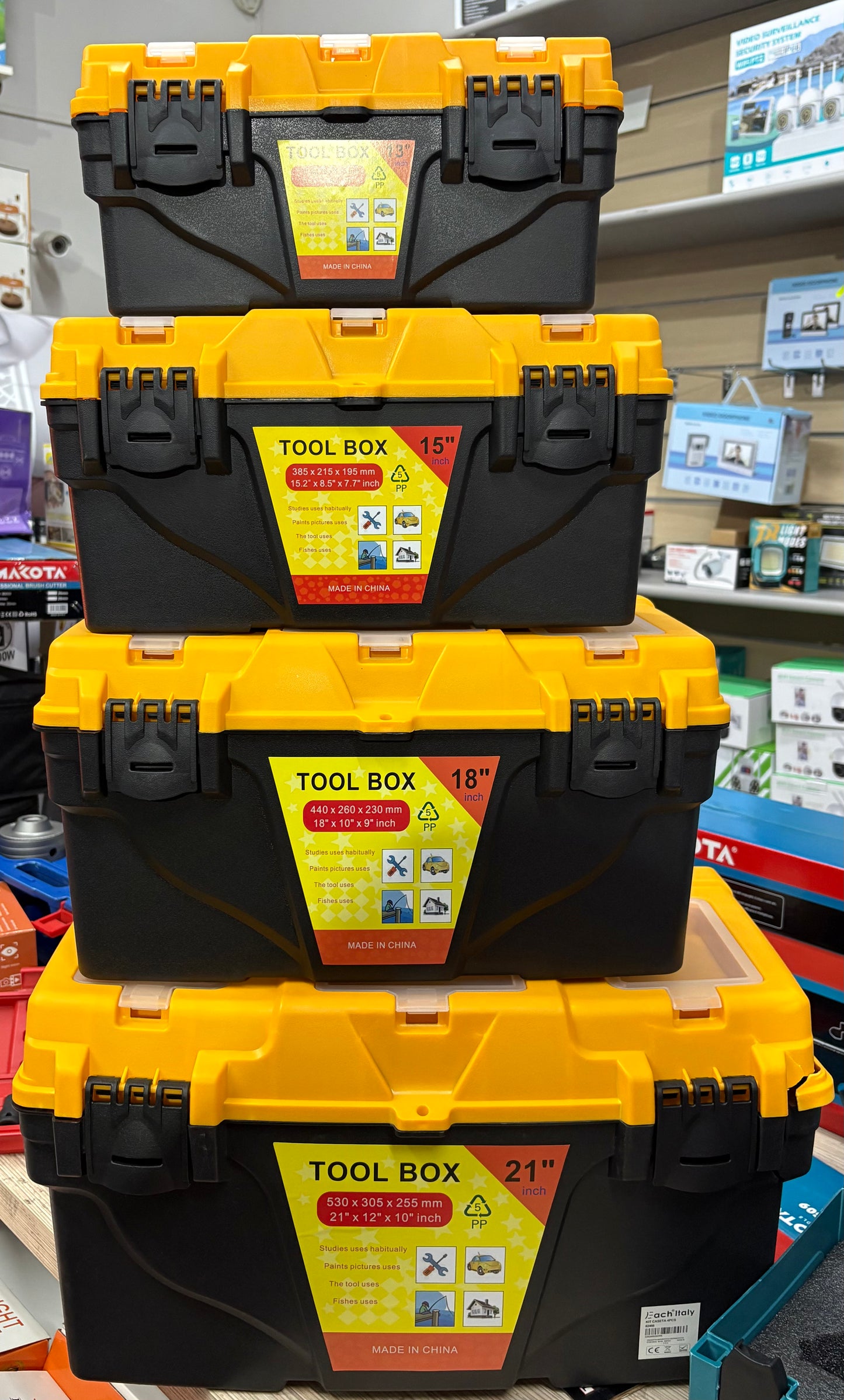 Kit valigie porta attrezzi