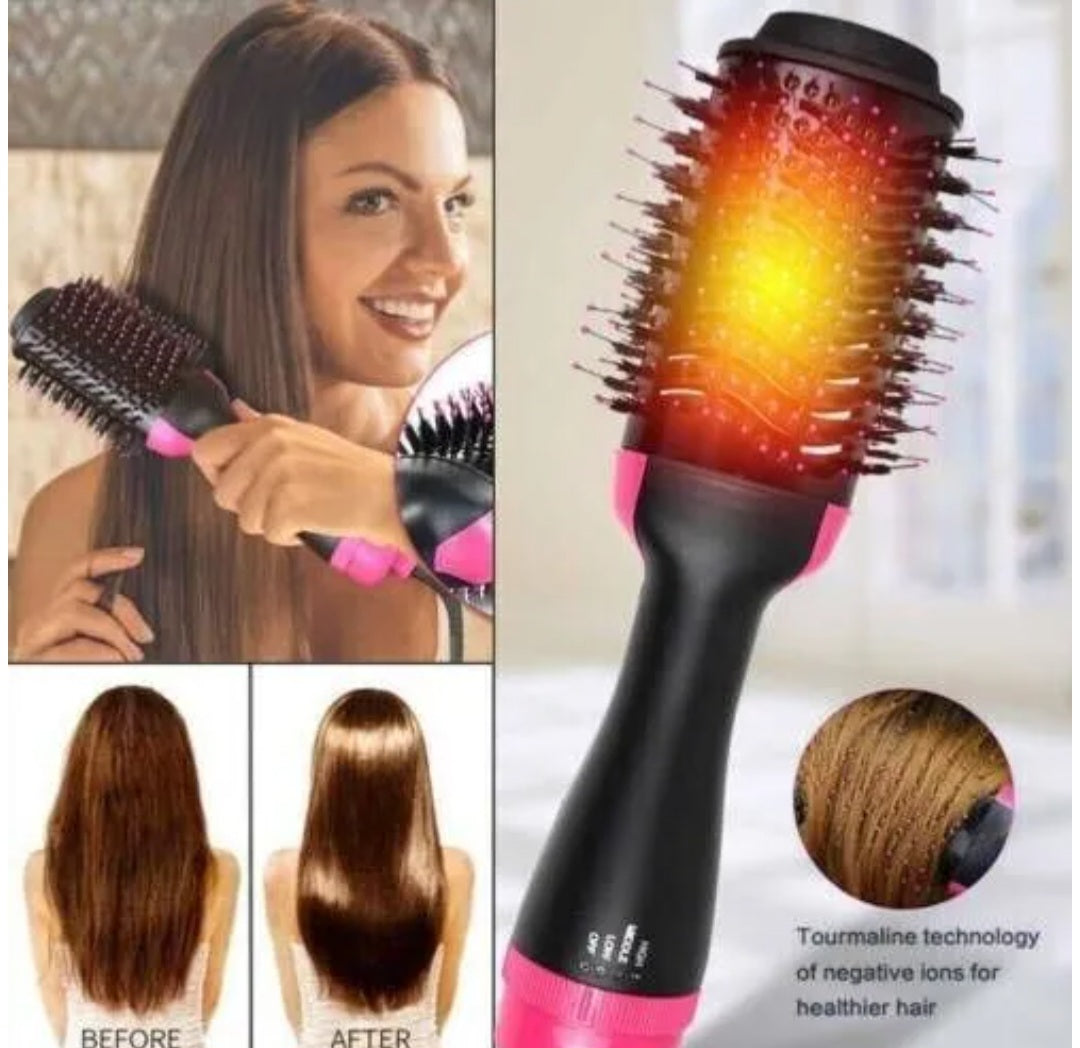 SPAZZOLA ASCIUGACAPELLI LISCIANTE PROFESSIONALE 3 IN 1 PHON CAPELLI LISCI MOSSI