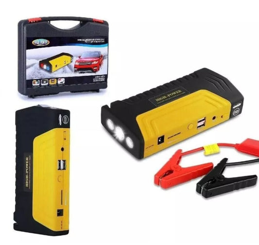 AVVIATORE AUTO FURGONE BATTERIA EMERGENZA JUMP STARTER BOOSTER CARICABATTERIA