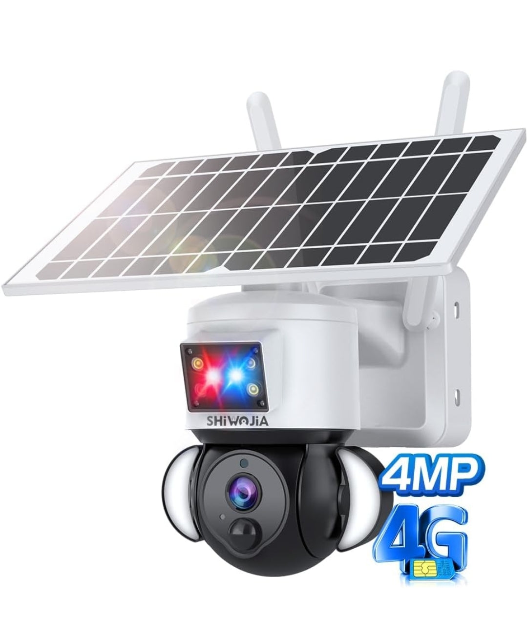 Telecamera solare 4g con led