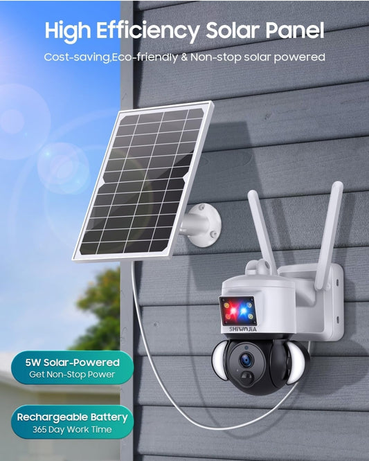 Telecamera solare 4g con led