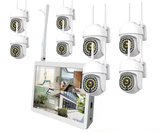 Kit 8 telecamera ➕️ monitor wifi