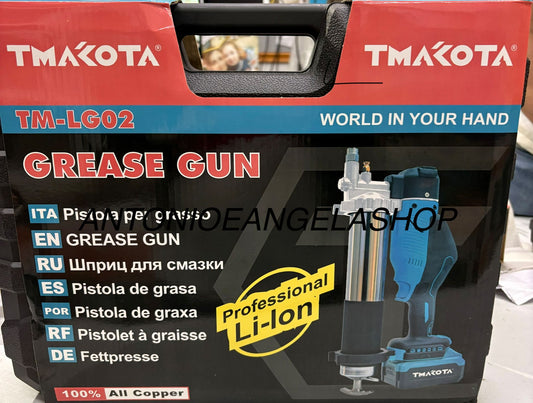 Ingrassatore a batteria con led pistola per grasso