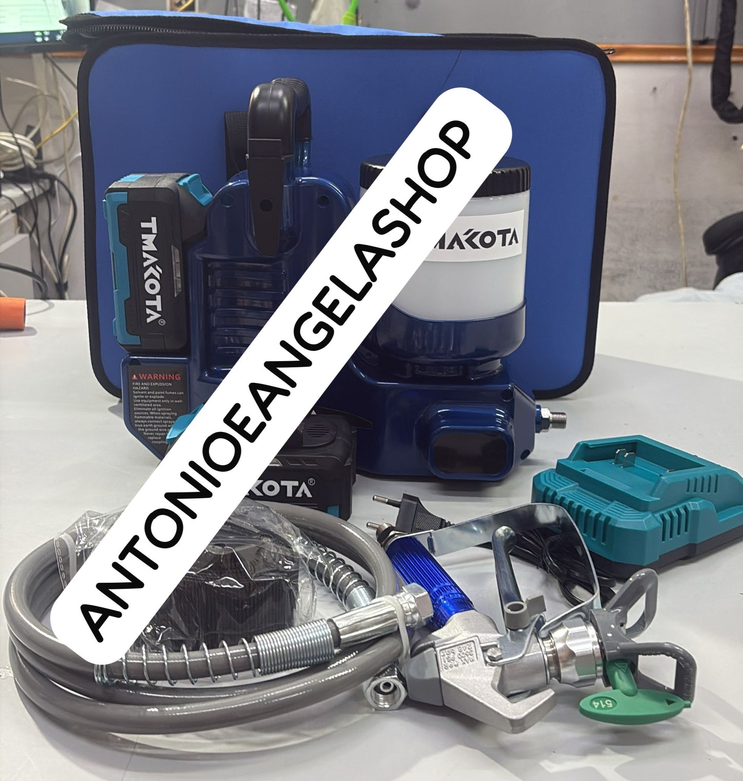 Verniciatore a Spruzzo Airless Professionale TMAKOTA TM-APS-991 – 500W, 2000 PSI