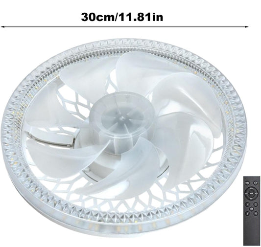 Ventiladario , ventilatore con luce e telecomando