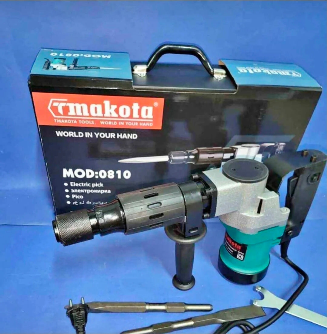 70€ Martello Demolitore Trapano A Percussione T Makota Modello Con Valigetta